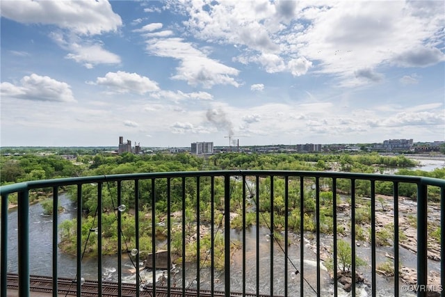 1101 Haxall Pt Unit U810, Richmond, VA 23219 - balcony with a view of city