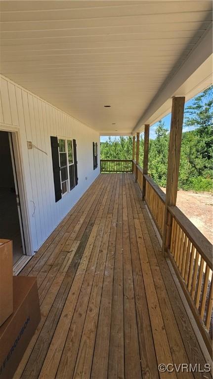 170 Barter Hill Rd, Cumberland, VA 23040 - view of deck
