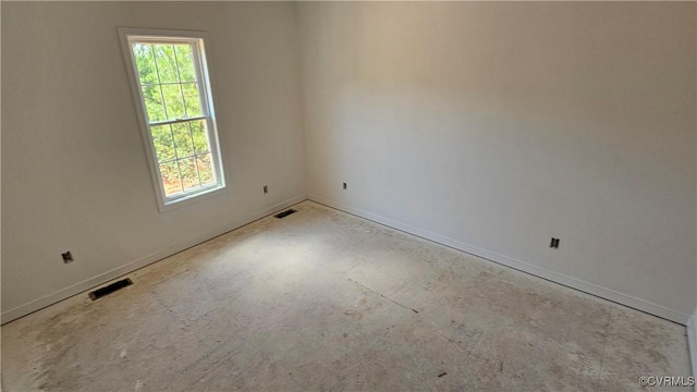 170 Barter Hill Rd, Cumberland, VA 23040 - unfurnished room featuring concrete floors and baseboards