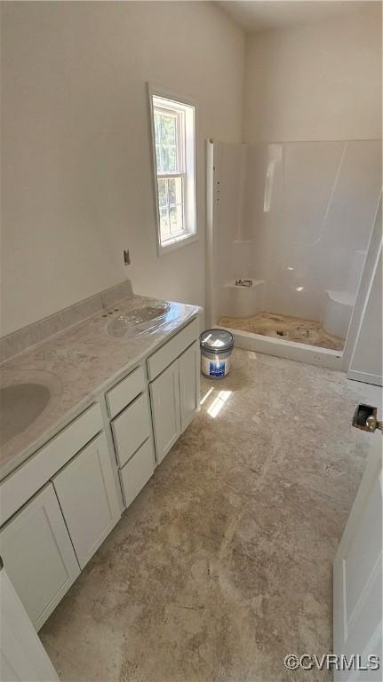 170 Barter Hill Rd, Cumberland, VA 23040 - full bathroom with walk in shower and double vanity