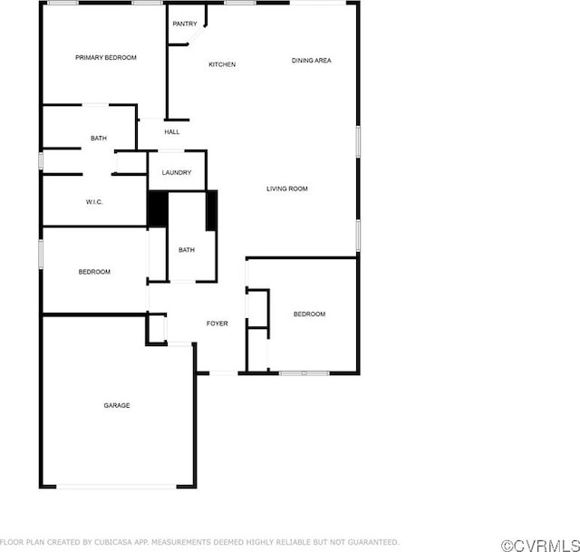 8106 W Danube Loop, New Kent, VA 23124 - home floor plan