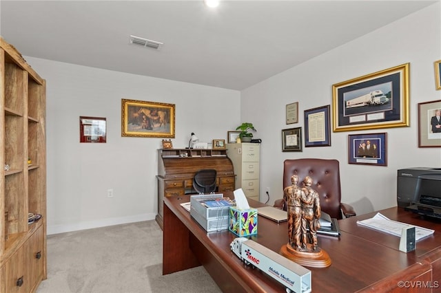 8106 W Danube Loop, New Kent, VA 23124 - home office featuring light colored carpet and baseboards