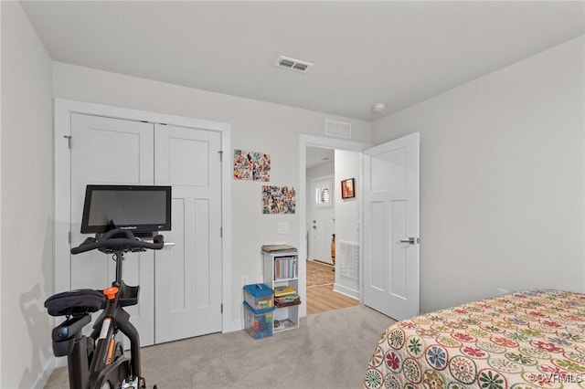 8106 W Danube Loop, New Kent, VA 23124 - bedroom with light colored carpet and baseboards