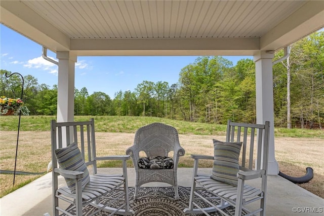 8106 W Danube Loop, New Kent, VA 23124 - view of patio