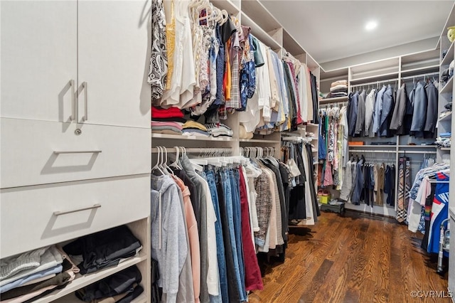 2611 Kensington Ave, Richmond, VA 23220 - walk in closet with wood finished floors