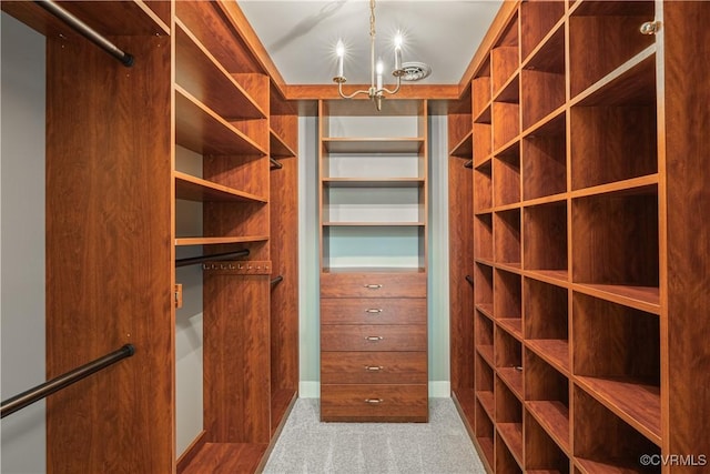 328 Perrow Ln, Manakin Sabot, VA 23103 - spacious closet featuring carpet flooring and a chandelier