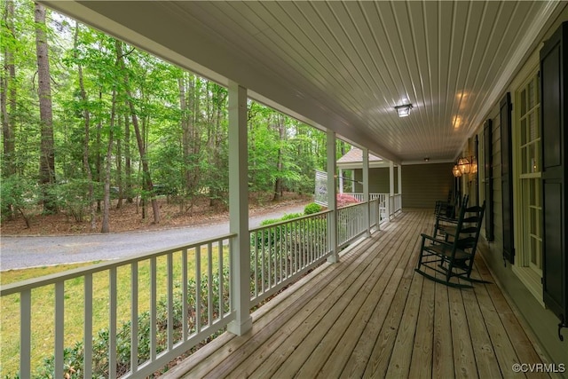 328 Perrow Ln, Manakin Sabot, VA 23103 - view of wooden deck
