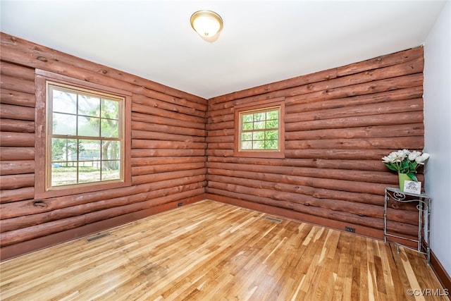6631 Rural Point Rd, Mechanicsville, VA 23116 - spare room featuring wood-type flooring