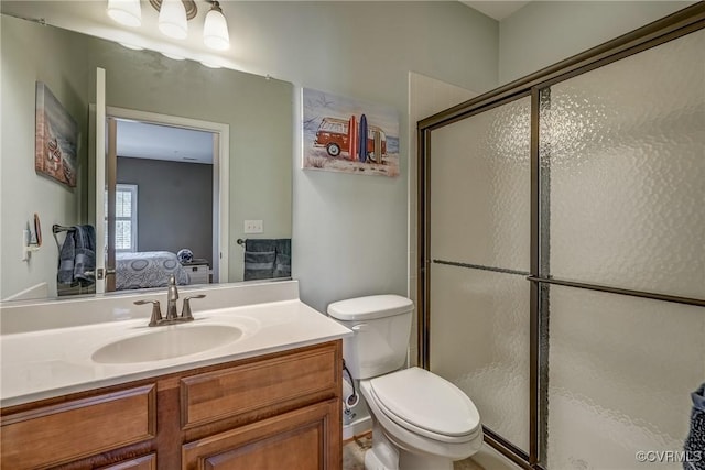 3801 Duckling Walk, Glen Allen, VA 23060 - full bath with ensuite bathroom, a shower stall, vanity, and toilet