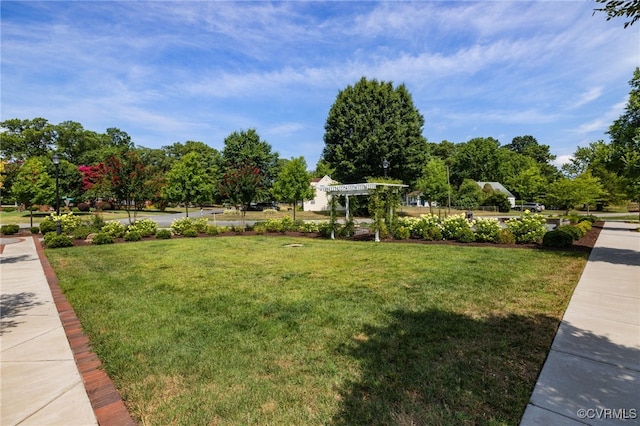 2248 Libbie Lake W Street A, Henrico, VA 23230 - view of yard featuring a pergola