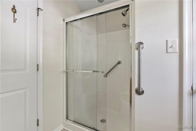 14530 Hancock Ridge Ct, Chesterfield, VA 23832 - bathroom featuring a stall shower