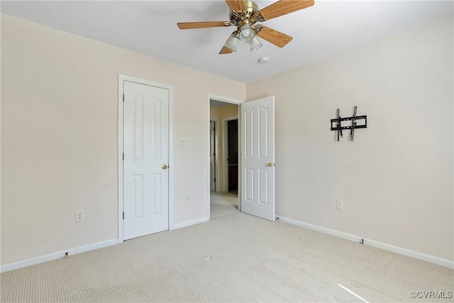 14530 Hancock Ridge Ct, Chesterfield, VA 23832 - unfurnished bedroom with light carpet, baseboards, and ceiling fan