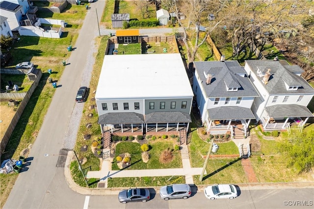 300 W 25th St, Richmond, VA 23225 - drone / aerial view with a residential view