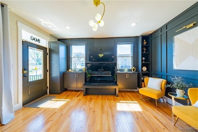 300 W 25th St, Richmond, VA 23225 - interior space featuring light wood-style flooring