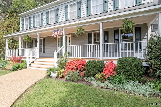 3112 Brookemoor Ct, Glen Allen, VA 23060 - view of front of property featuring covered porch