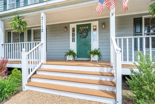 3112 Brookemoor Ct, Glen Allen, VA 23060 - view of exterior entry featuring covered porch