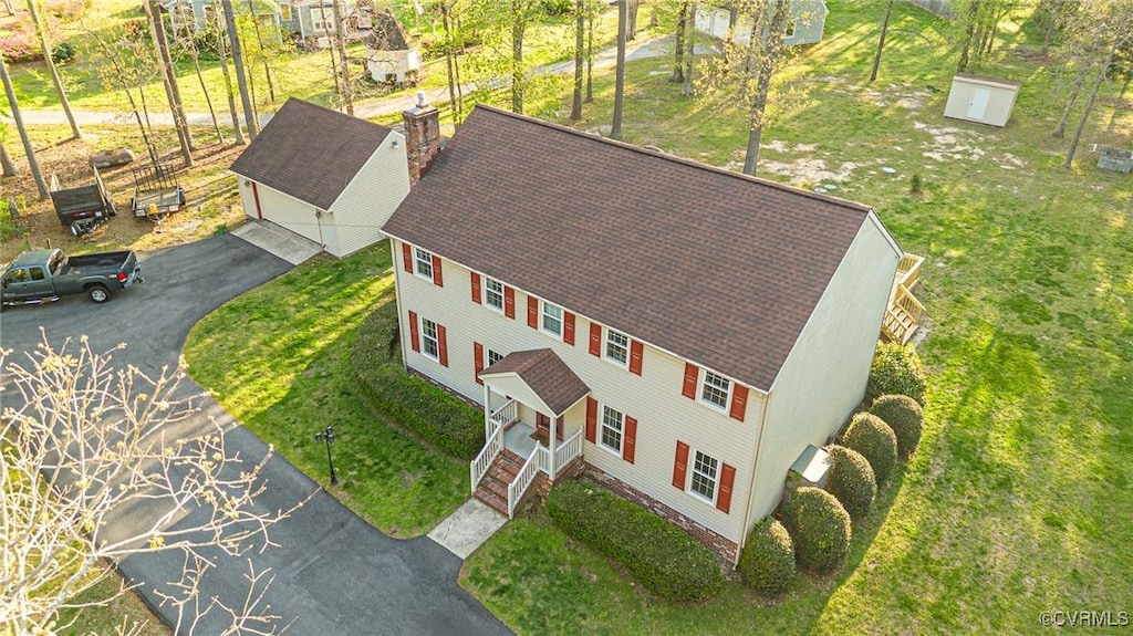 bird's eye view