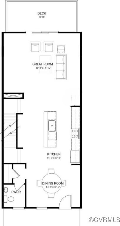 15345 Sunray Aly, Chesterfield, VA 23832 - home floor plan
