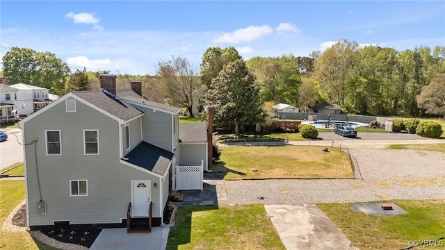 6512 River Rd, South Chesterfield, VA 23803 - bird's eye view