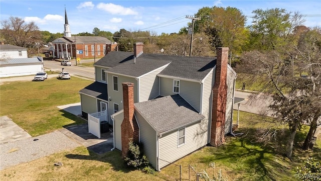 6512 River Rd, South Chesterfield, VA 23803 - drone / aerial view