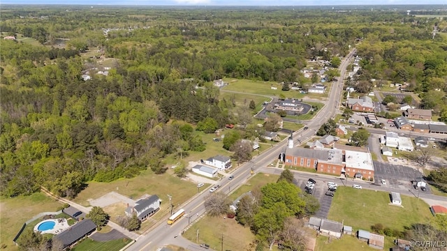 6512 River Rd, South Chesterfield, VA 23803 - aerial view with a wooded view