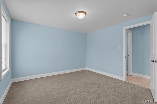 6512 River Rd, South Chesterfield, VA 23803 - spare room with carpet floors and baseboards