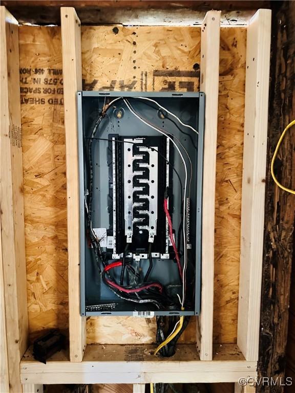 utilities with electric panel