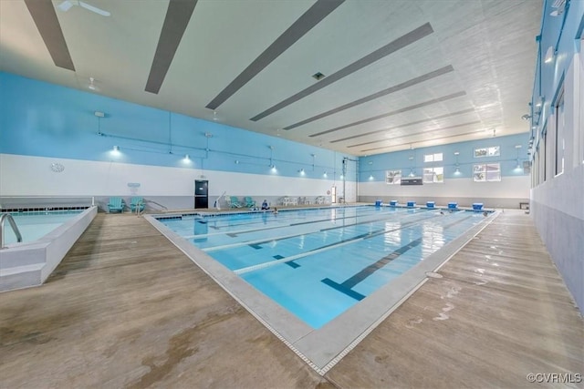 view of pool
