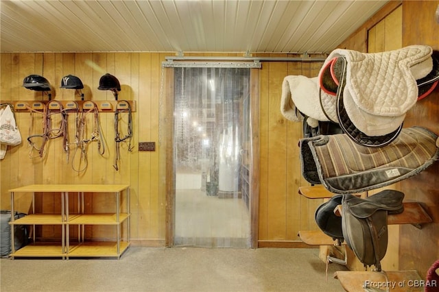 view of stable
