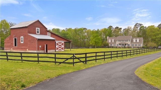 8500 Baldwin Creek Rd, Chesterfield, VA 23832 - view of road with a barn