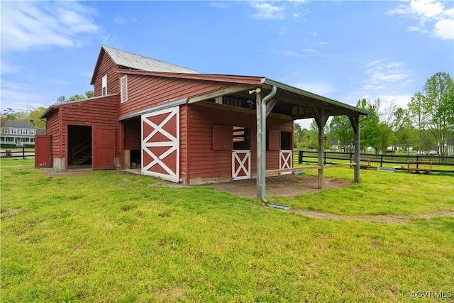 8500 Baldwin Creek Rd, Chesterfield, VA 23832 - view of horse barn