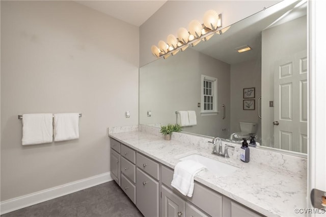 4900 Wellington Farms Dr, Chester, VA 23831 - bathroom with toilet and vanity
