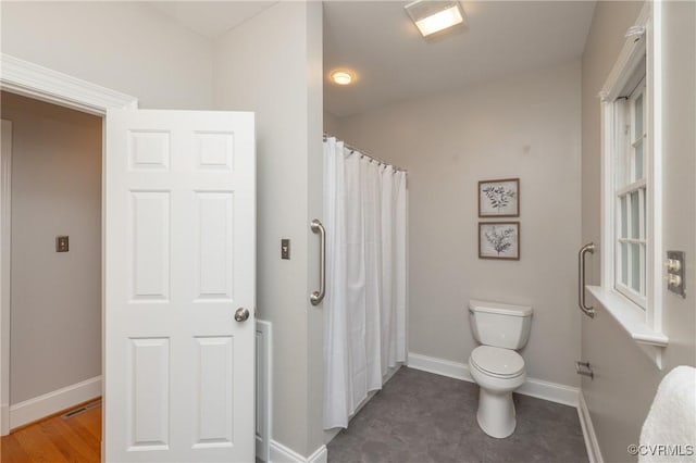 4900 Wellington Farms Dr, Chester, VA 23831 - bathroom with toilet and baseboards