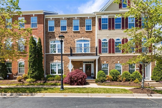 3702 Maher Mnr, Glen Allen, VA 23060 - view of front facade featuring brick siding