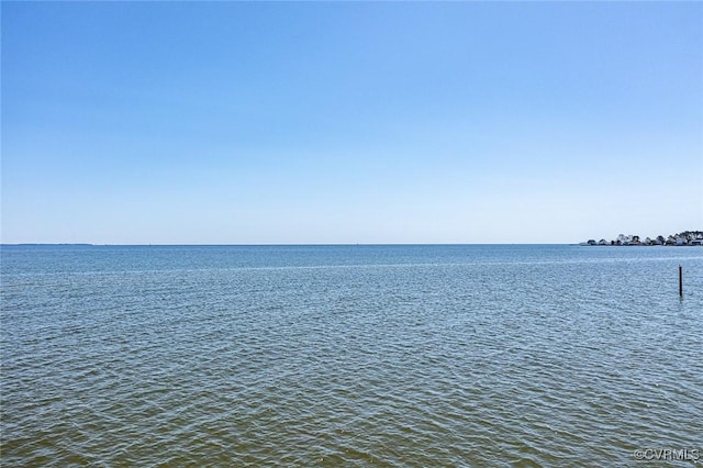 property view of water