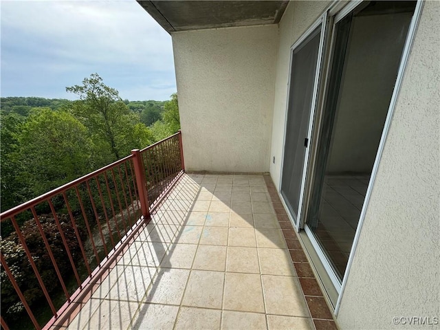 301 Beacon Ridge Dr Unit 607, Hopewell, VA 23860 - balcony with a wooded view