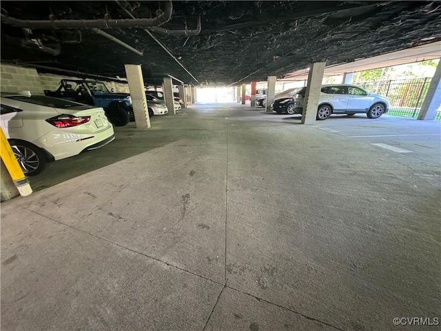 301 Beacon Ridge Dr Unit 607, Hopewell, VA 23860 - view of parking garage