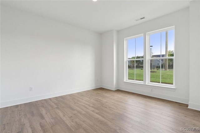 12127 Morning Walk, Henrico, VA 23233 - spare room featuring wood finished floors and baseboards