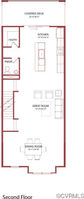 12127 Morning Walk, Henrico, VA 23233 - home floor plan