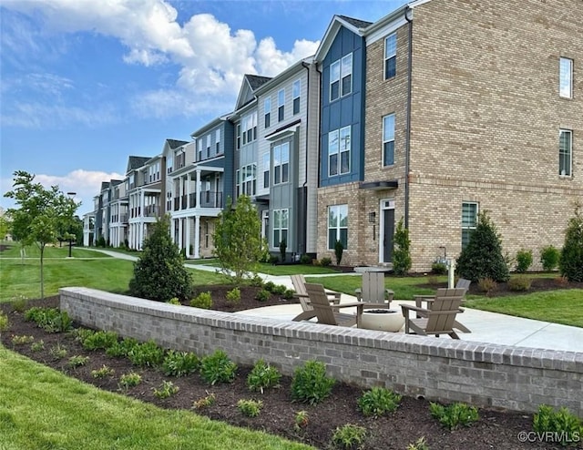 12127 Morning Walk, Henrico, VA 23233 - view of home's community featuring a residential view and a lawn