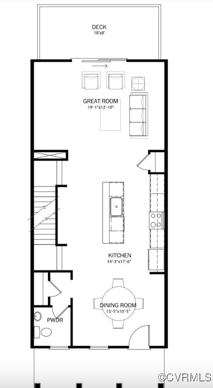 15351 Sunray Aly, Chesterfield, VA 23832 - property floor plan
