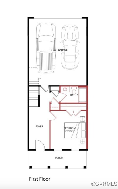 15357 Sunray Aly, Chesterfield, VA 23832 - home floor plan