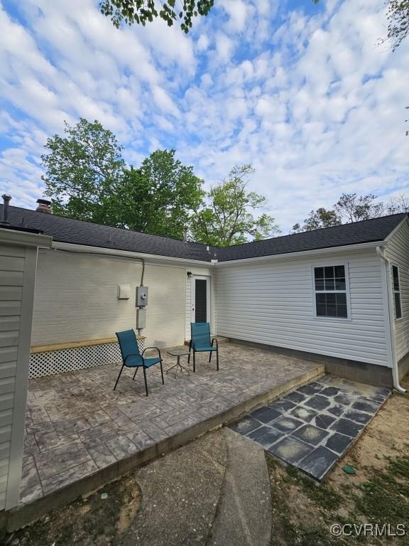 3109 Comet Rd, Richmond, VA 23294 - back of house with a patio