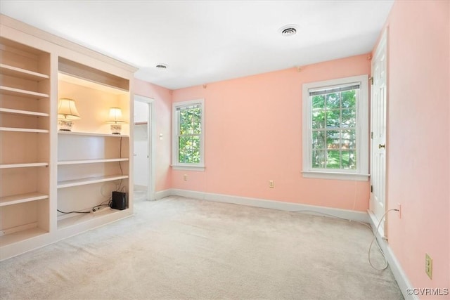 419 Dellbrooks Pl, Henrico, VA 23238 - unfurnished room with carpet, baseboards, and built in features