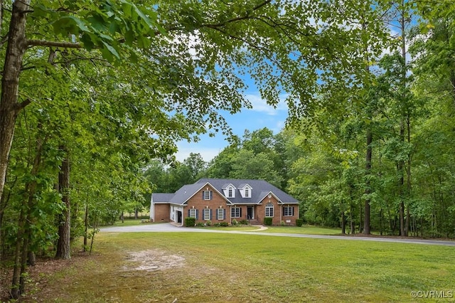 13325 Shore Lake Turn, Chesterfield, VA 23838 - view of front of house featuring driveway and a front yard