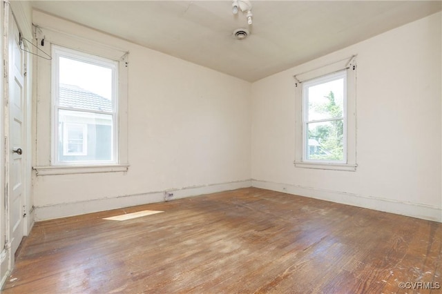 3220 Cliff Ave, Richmond, VA 23222 - spare room featuring wood finished floors and baseboards