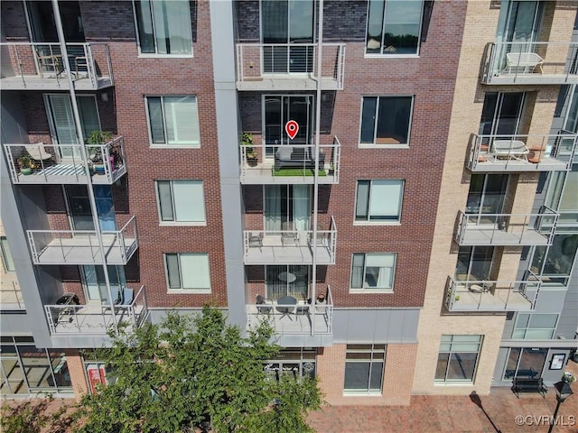 view of property