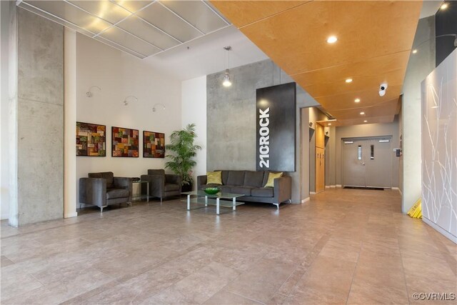 view of building lobby