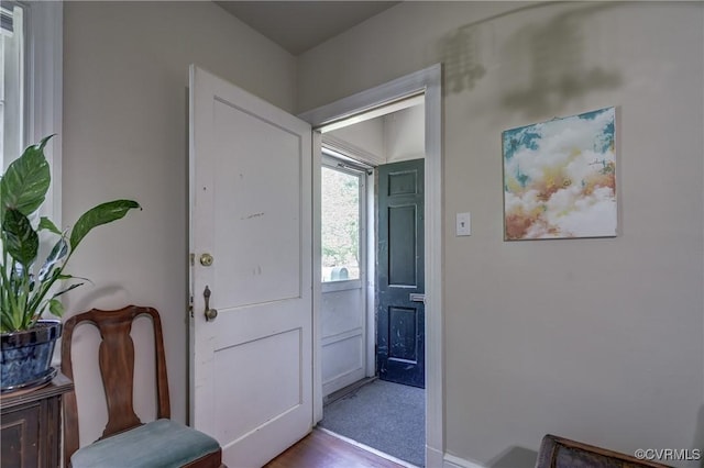 4821 W Seminary Ave, Richmond, VA 23227 - foyer featuring wood finished floors and baseboards
