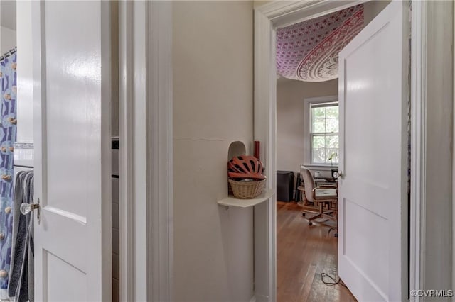 4821 W Seminary Ave, Richmond, VA 23227 - hall with hardwood / wood-style flooring
